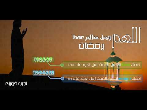 اللهم لاتجعل هذا اخر عهدنا برمضان _ نجيب قويزى